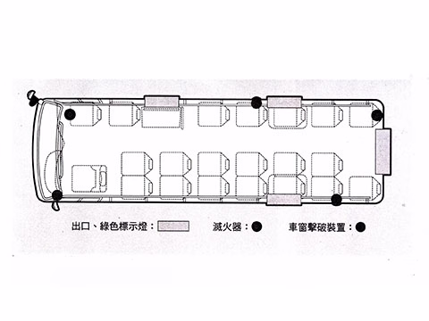 中巴20人座架構圖